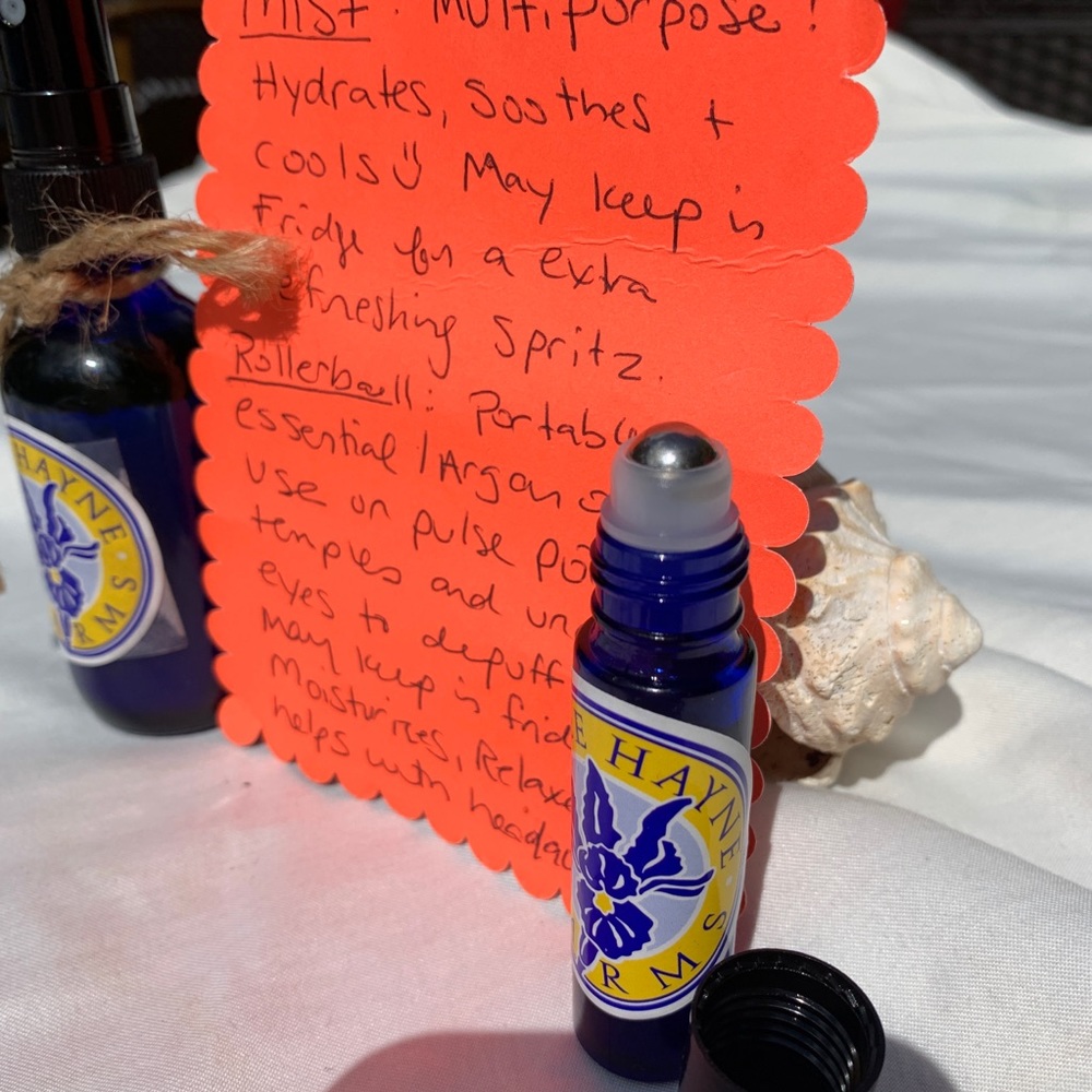 Soothing Aromatherapy mist and rollerball/small bath: organic - Picture 3 of 8